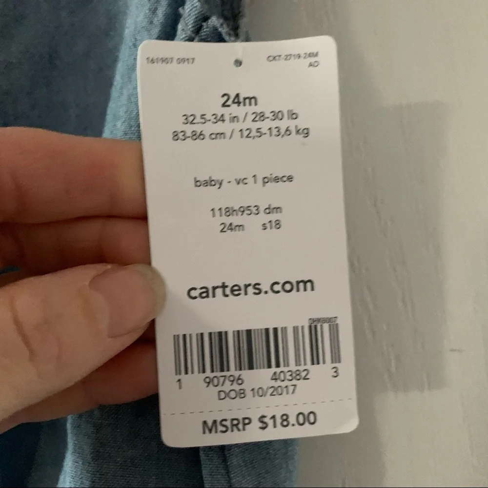 New Carter’s romper